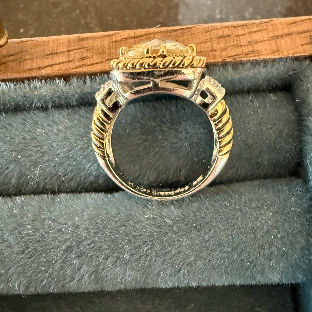 Lia Sophia Lemon Chiffon Ring - Picture 7 of 11